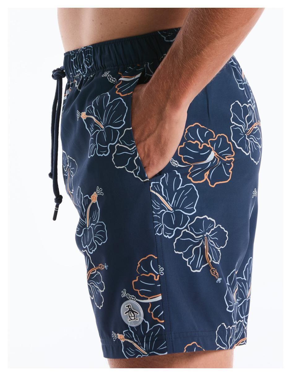 Traje de baño con bolsillos para hombre