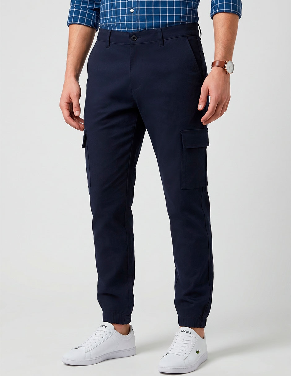 Jogger Regular Jogger Gvjg-02C Estampado Liso Sin Diseño Para Hombre