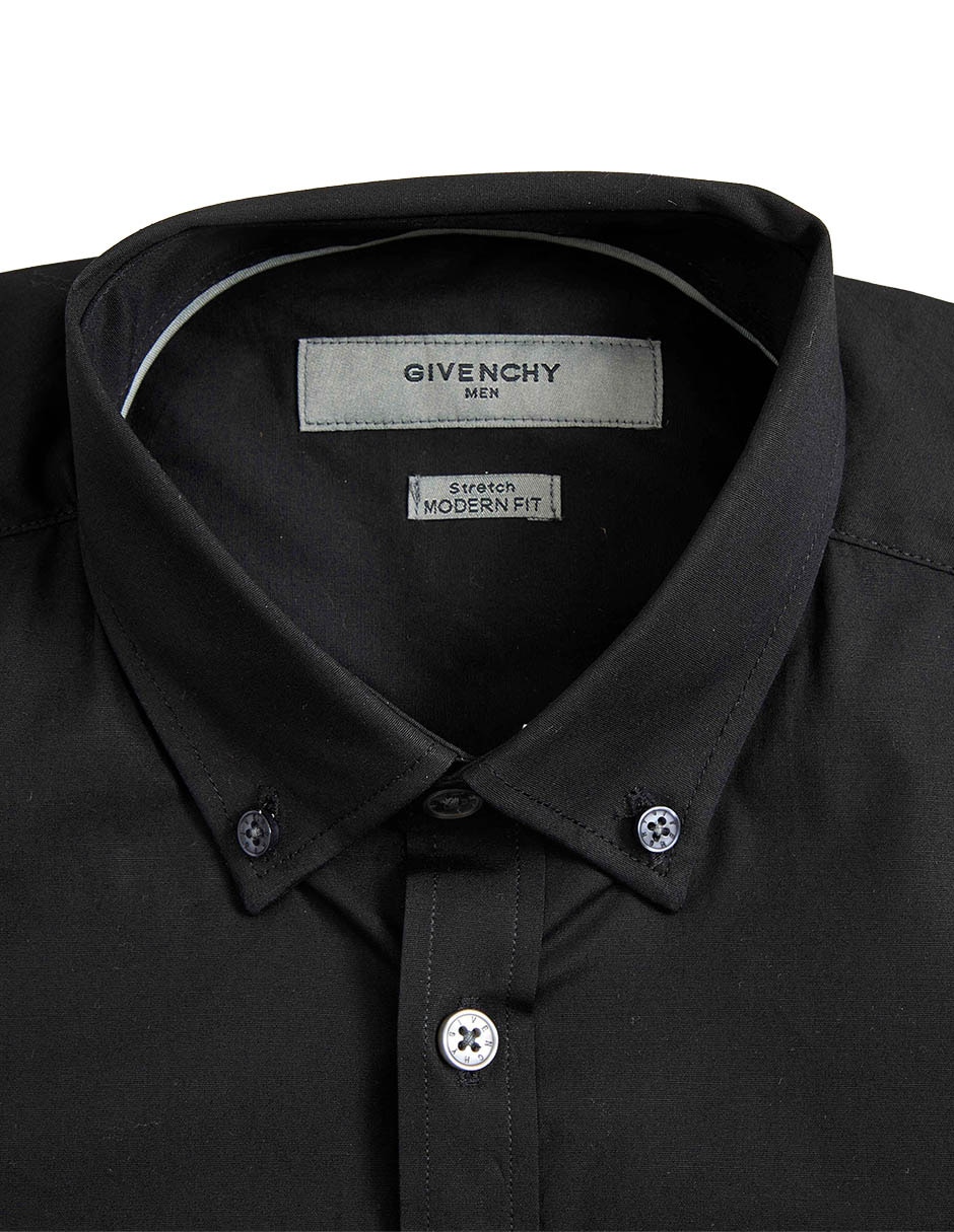 Camisa casual manga larga para hombre 6