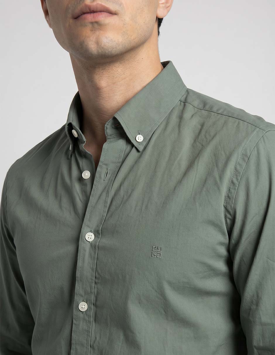 "camisa/sobrecamisa" casual givenchy "de" (si aplica) algodón y elastano "manga" larga "para hombre"