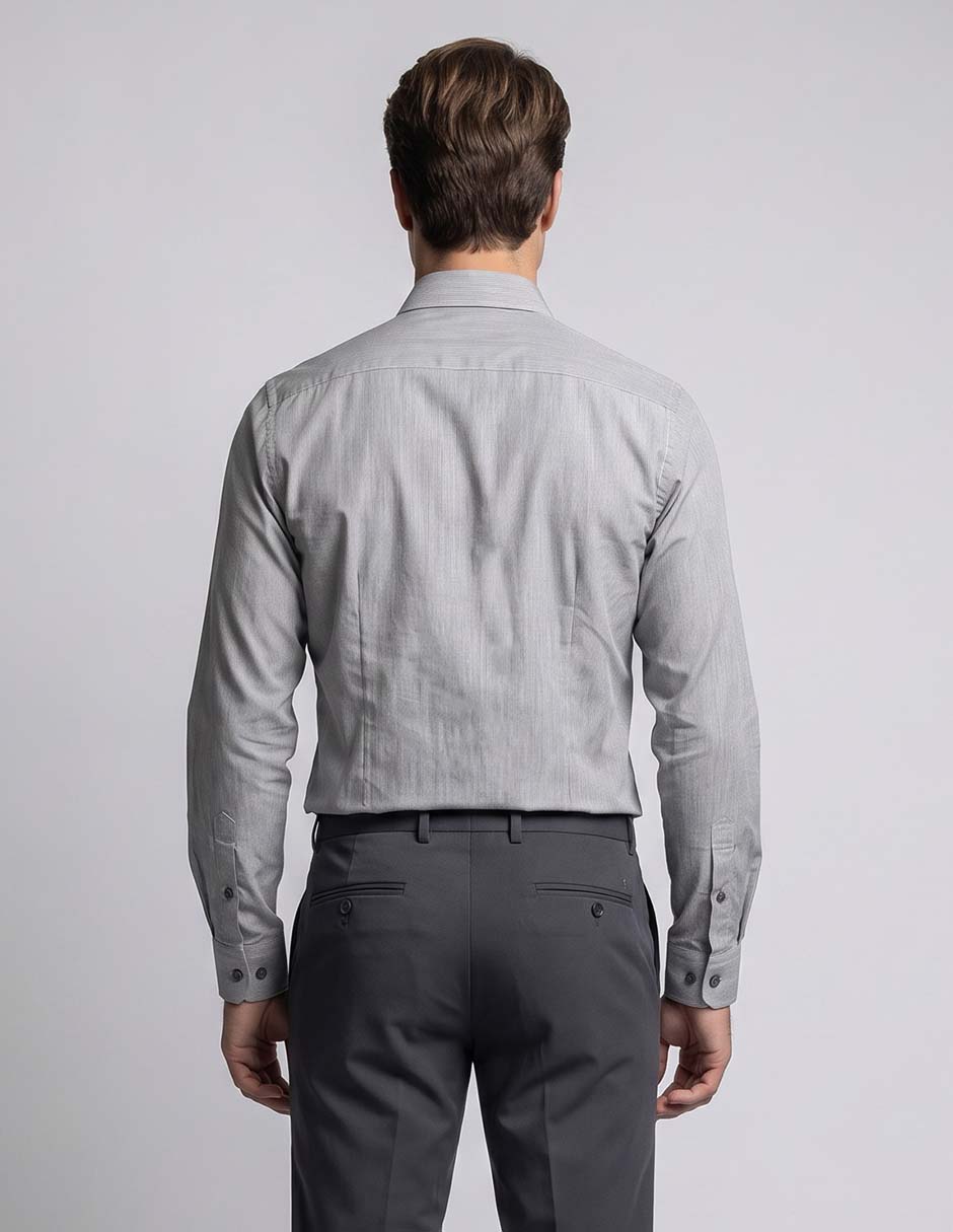 Camisa casual givenchy de algodón manga larga para hombre
