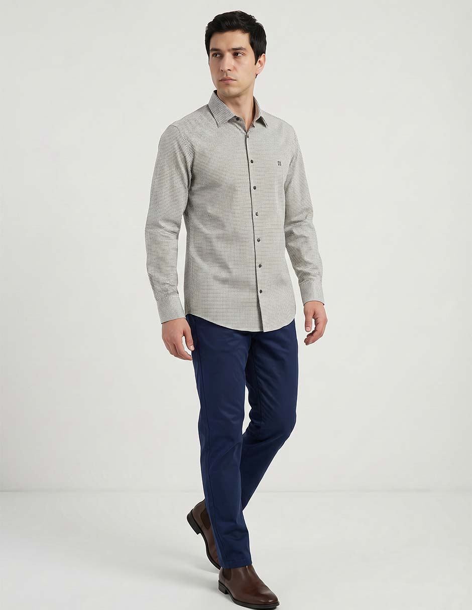 Camisa casual givenchy manga larga para hombre