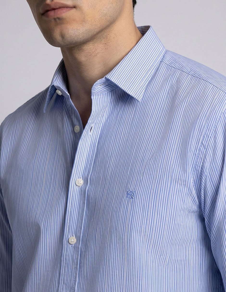 Camisa casual givenchy manga larga para hombre