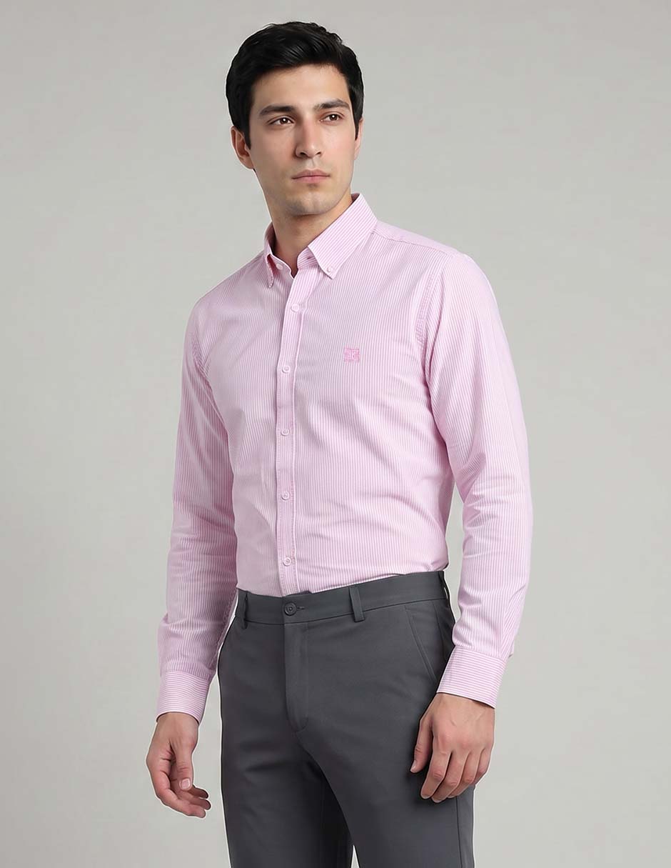 Camisa casual de algodón manga larga para hombre Camisa casual de algodón manga larga para hombre
