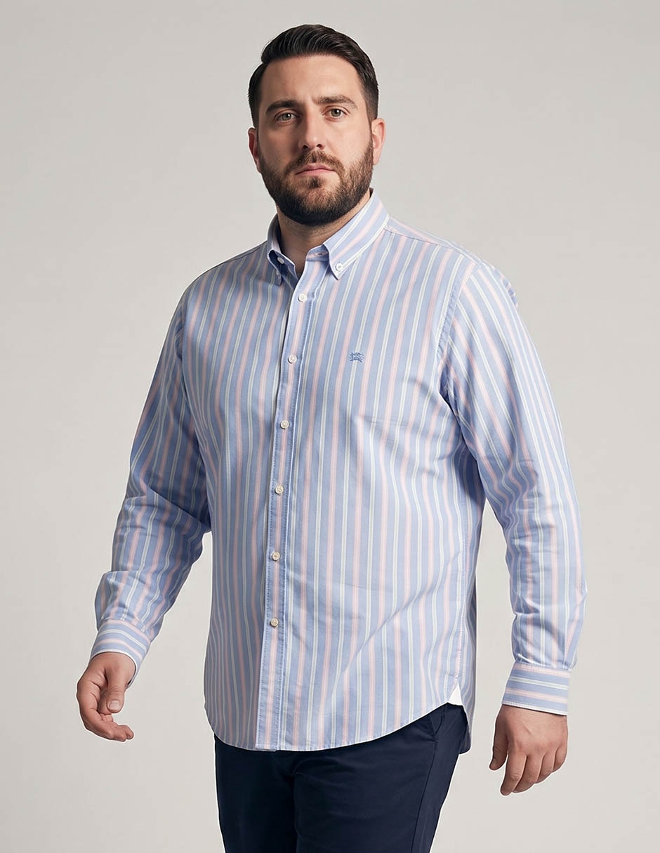 Camisa casual givenchy de algodón manga larga para hombre