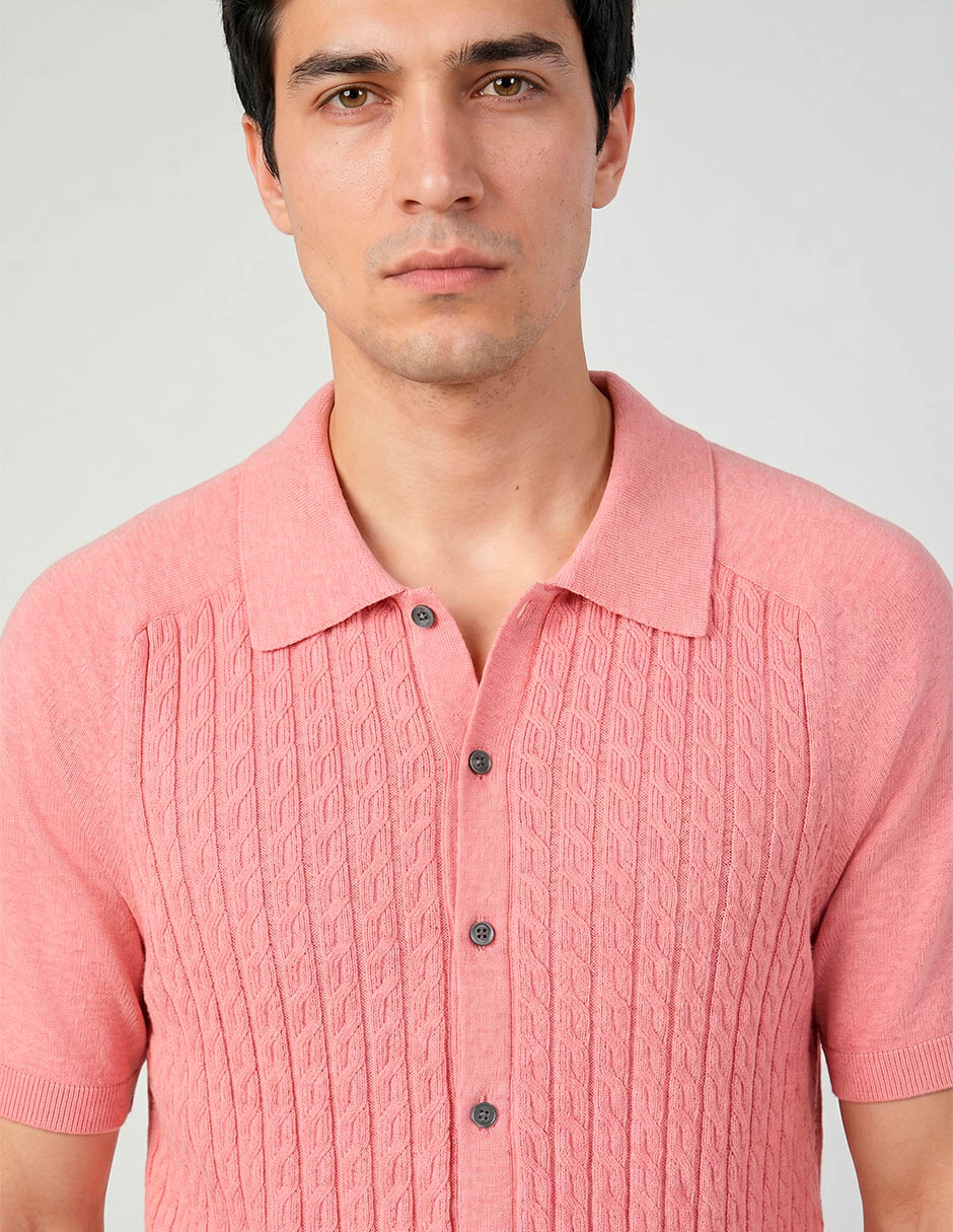Playera cuello polo para hombre 6