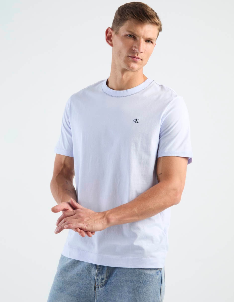 Playera calvin klein hombre cuello redondo para hombre