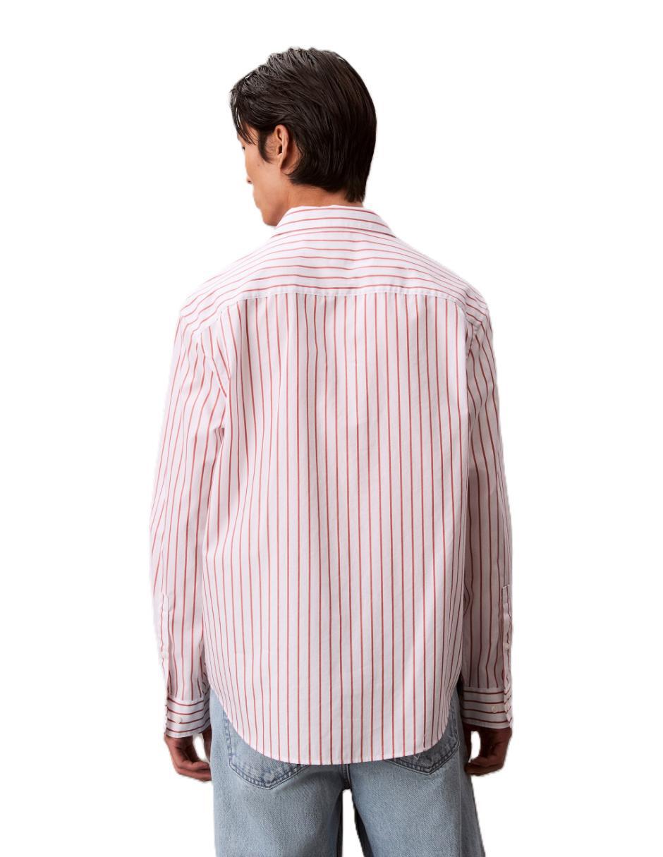 Camisa casual de algodón manga larga para hombre 5