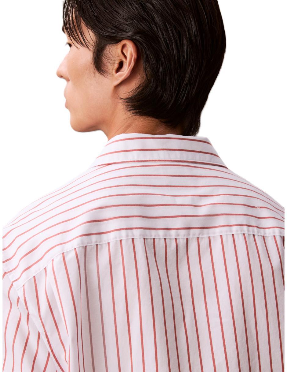 Camisa casual de algodón manga larga para hombre 6