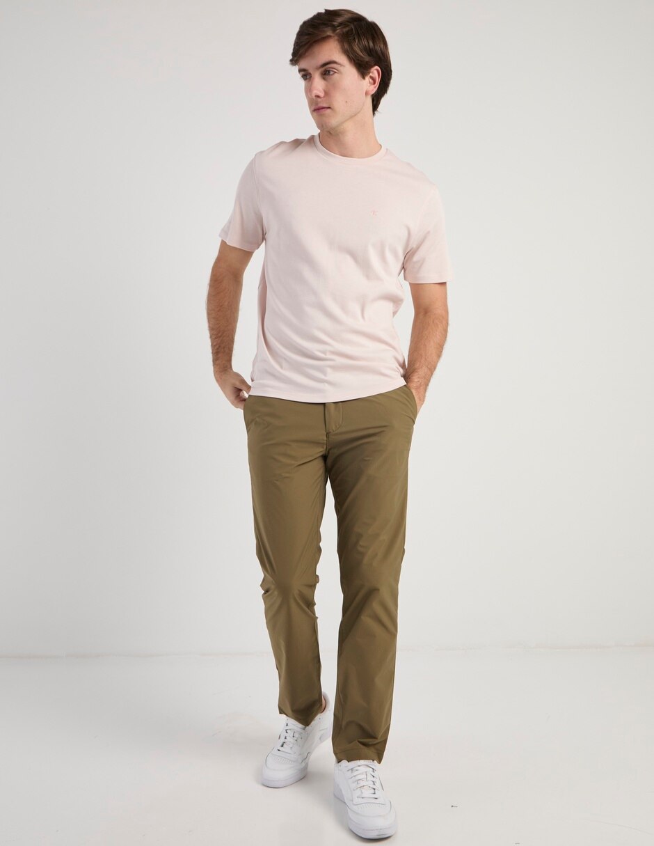Pantalón casual chino slim calvin klein de algodón para hombre