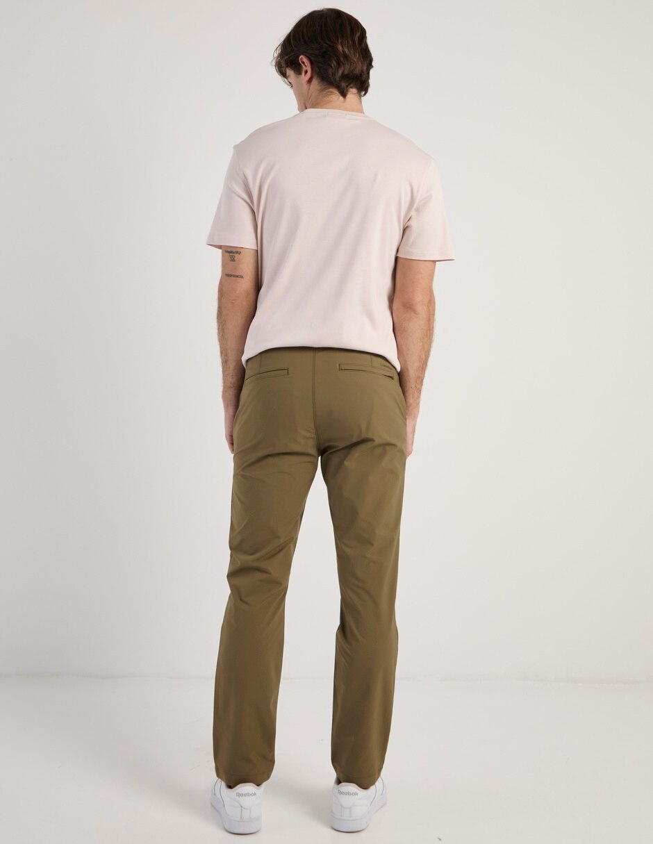 Pantalón casual chino slim calvin klein de algodón para hombre
