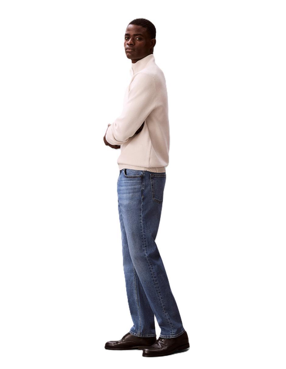 Jeans slim deslavado para hombre 3