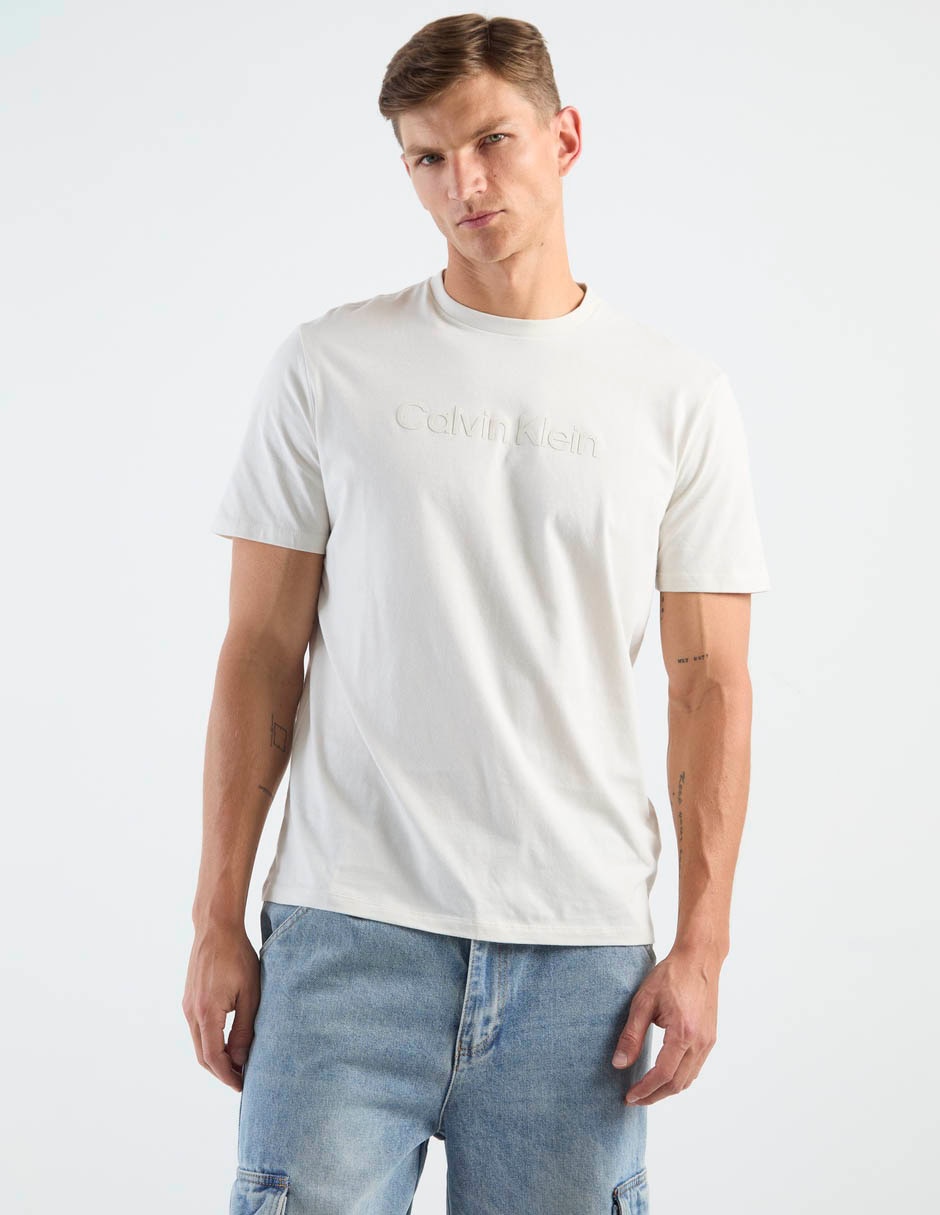 Playera cuello redondo para hombre