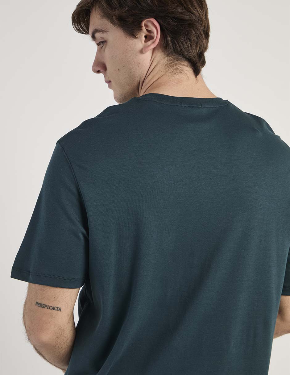 Playera cuello redondo para hombre 5