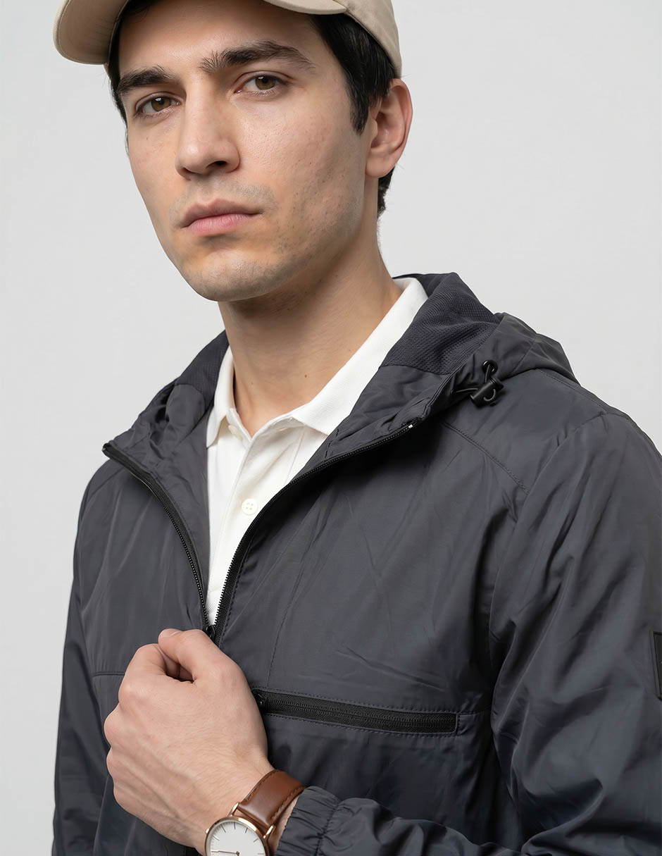 Chamarra bomber Menswear para hombre 4
