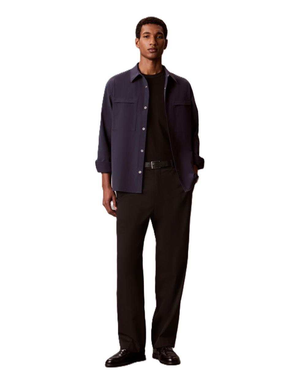 Camisa casual manga larga para hombre
