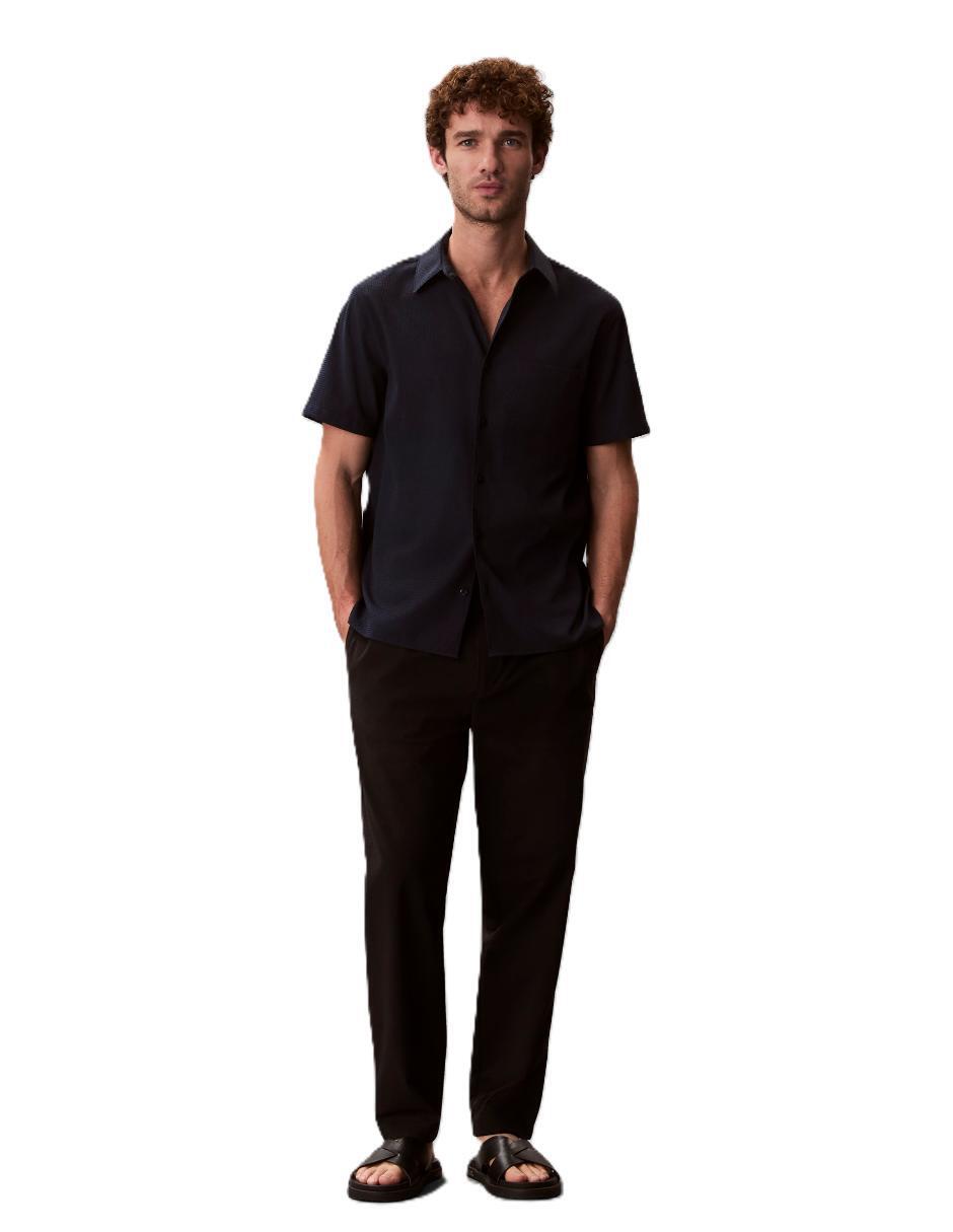 Camisa casual Calvin Klein manga corta para hombre