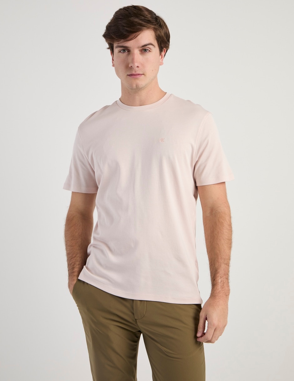 Playera cuello redondo para hombre
