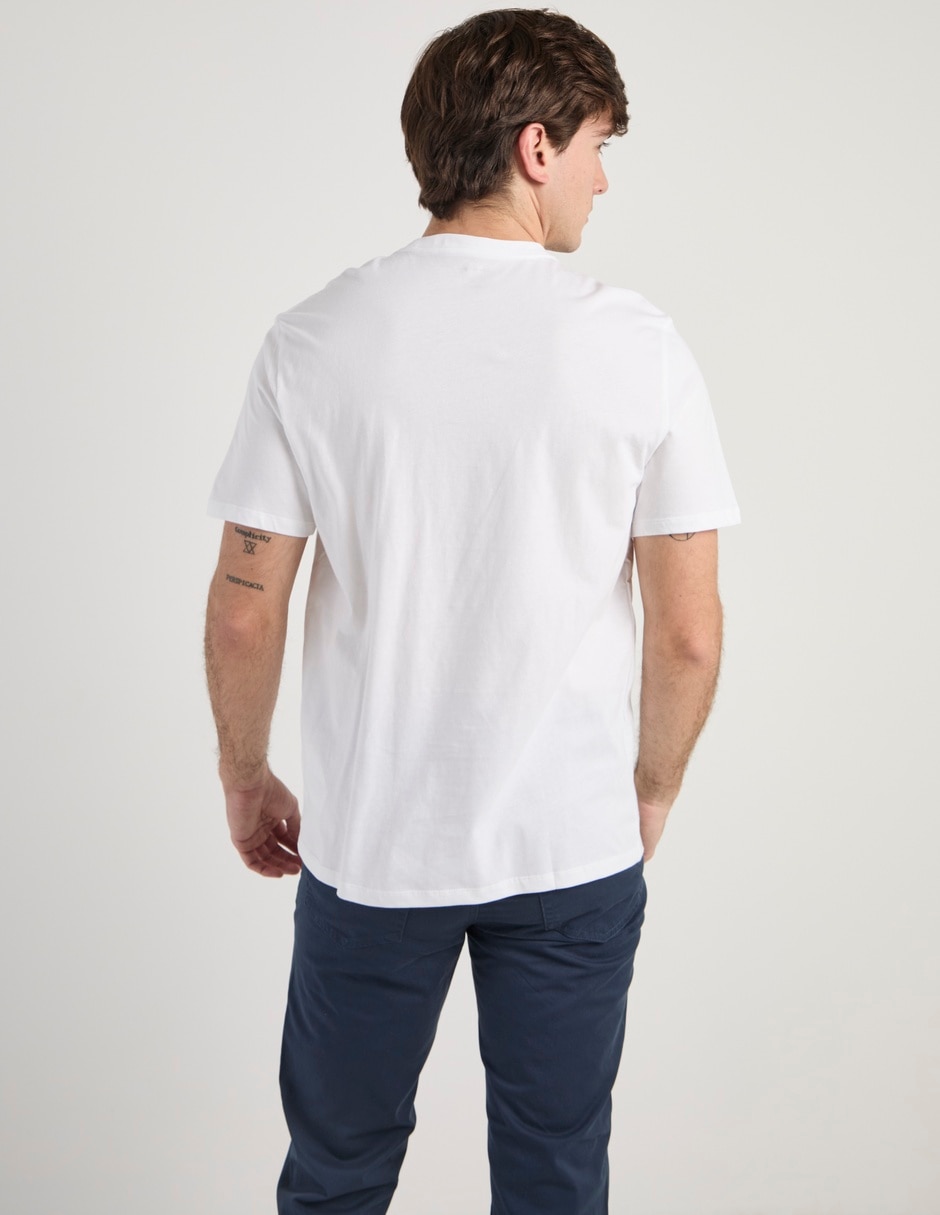 Playera cuello redondo para hombre 6