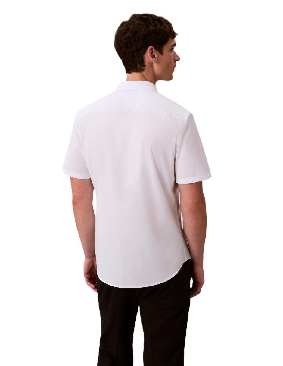 Camisa casual de algodón manga corta para hombre 2
