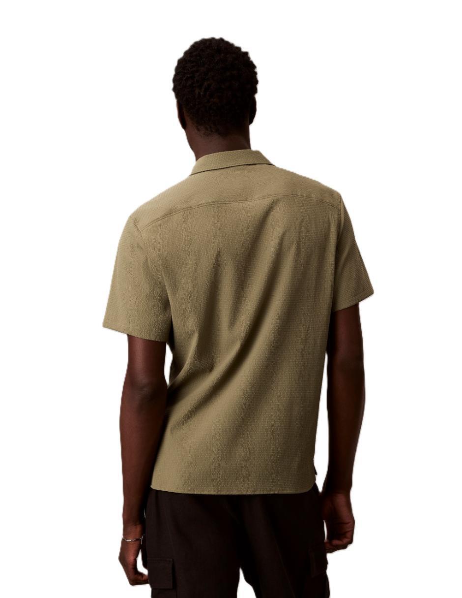 Camisa casual manga corta para hombre