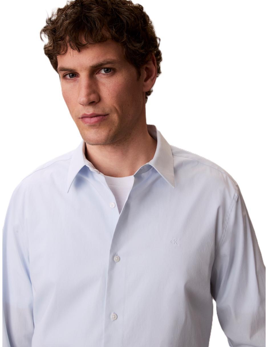 Camisa casual de algodón manga larga para hombre 3