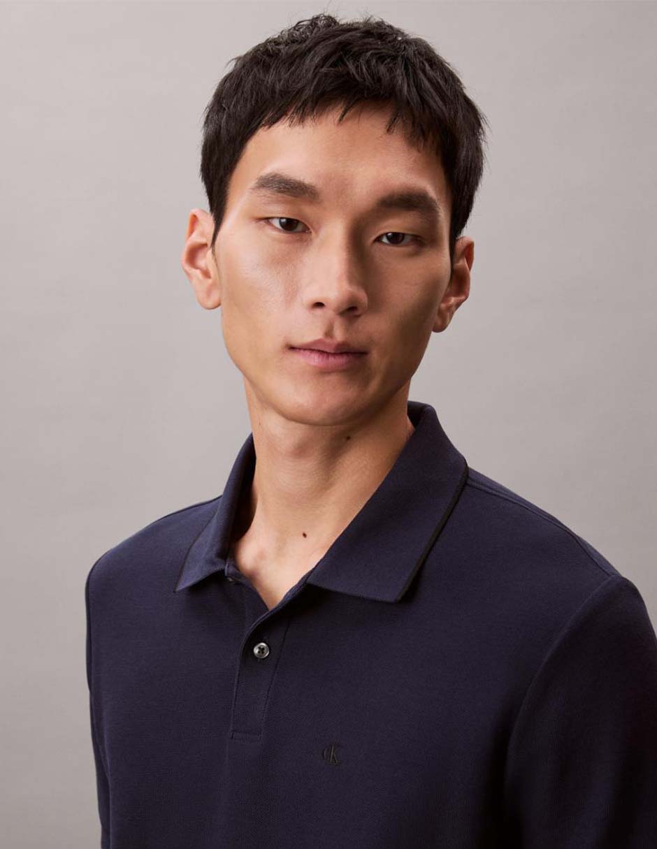 Playera tipo polo Ck para hombre