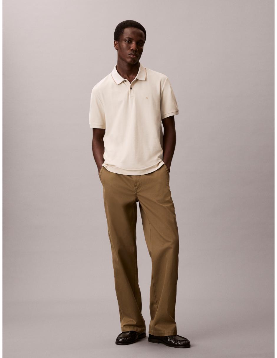 Playera tipo polo Ck para hombre
