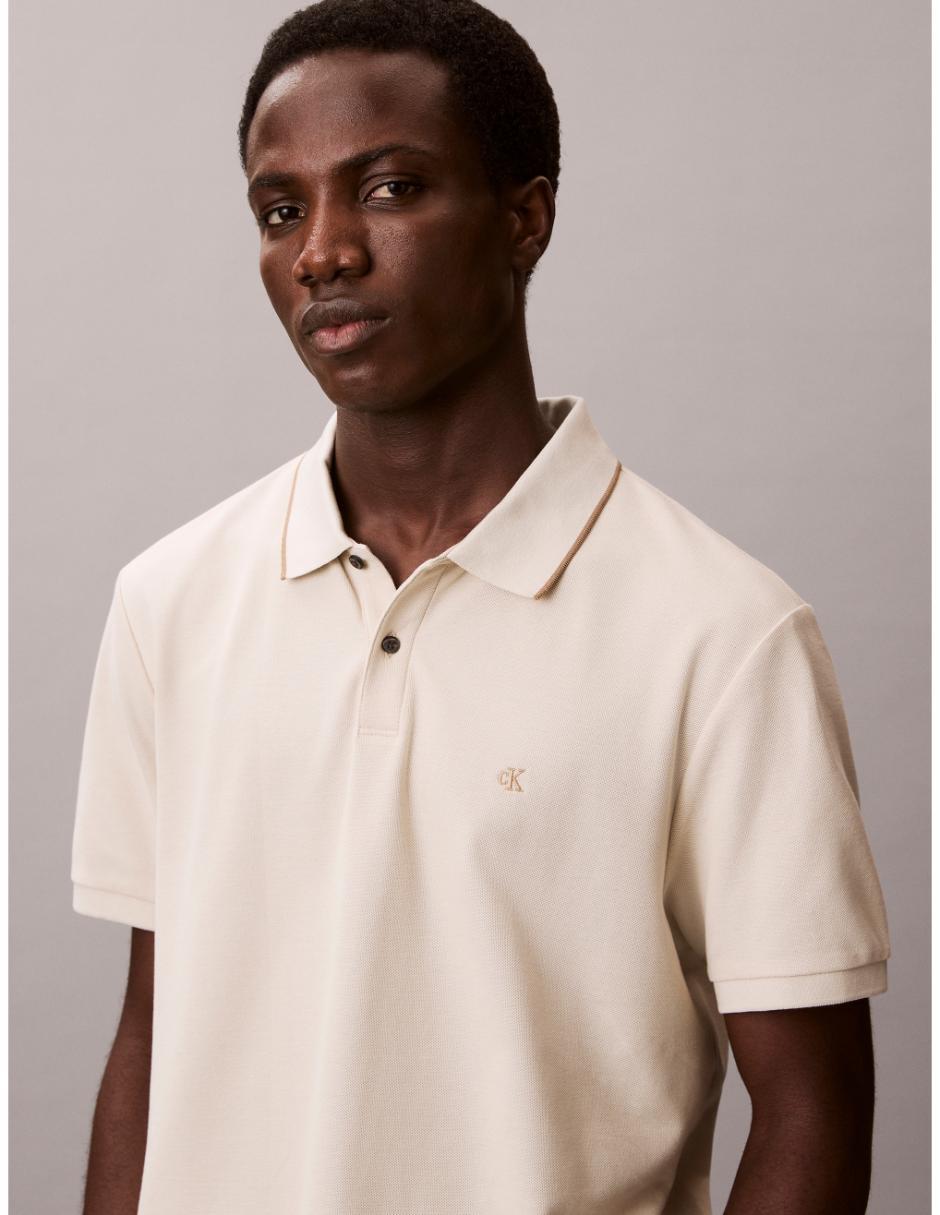 Playera tipo polo Ck para hombre