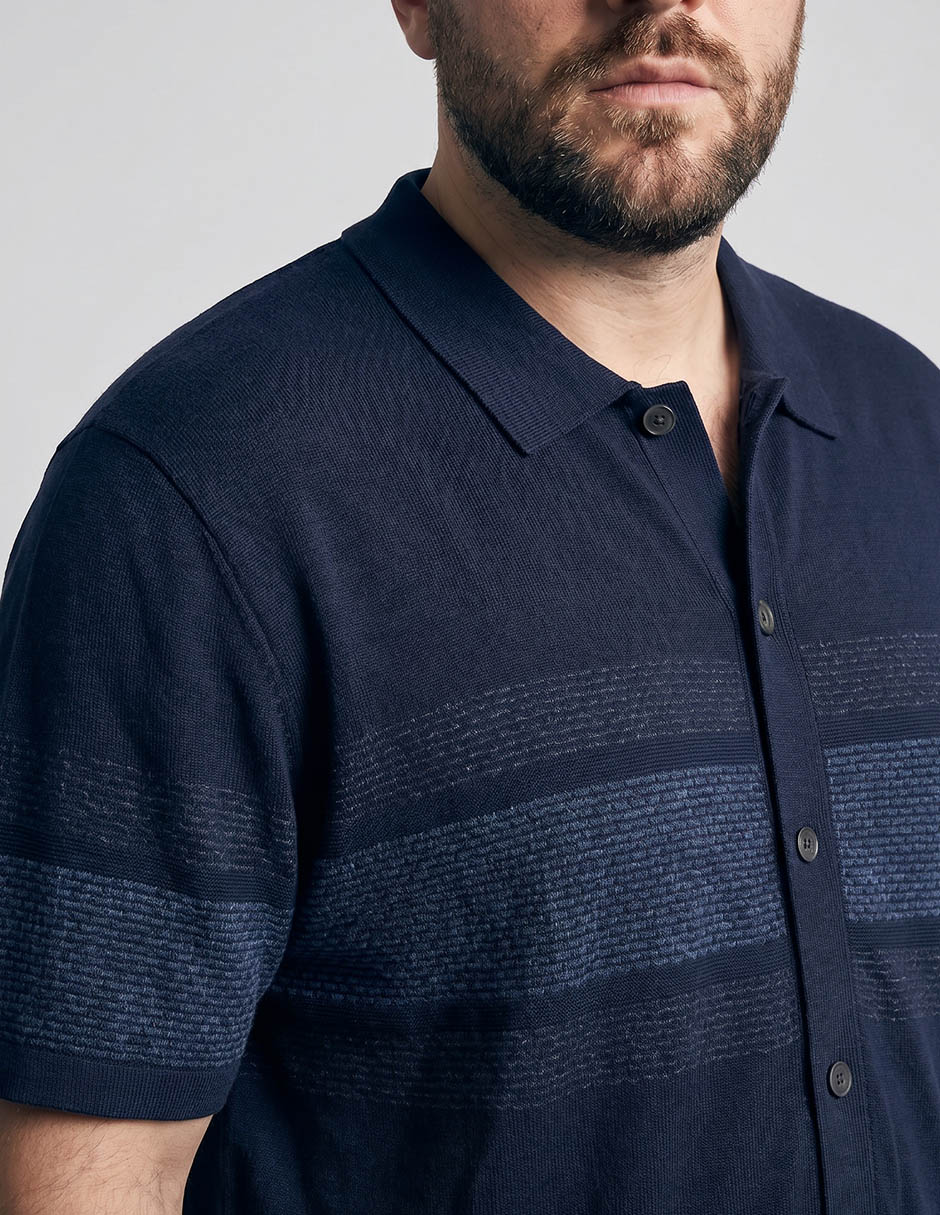 Camisa casual de algodón manga corta para hombre 3