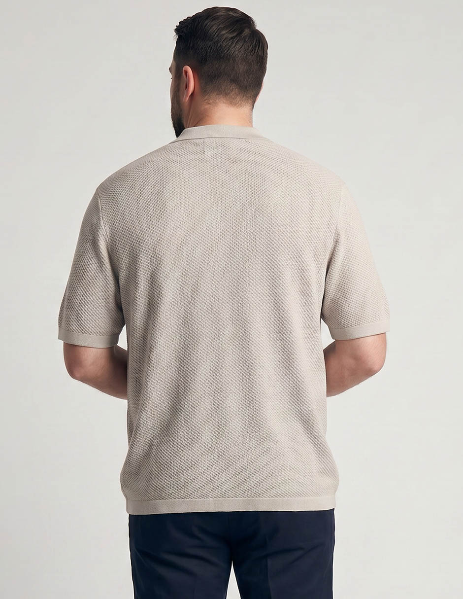 Camisa casual de algodón manga corta para hombre 2