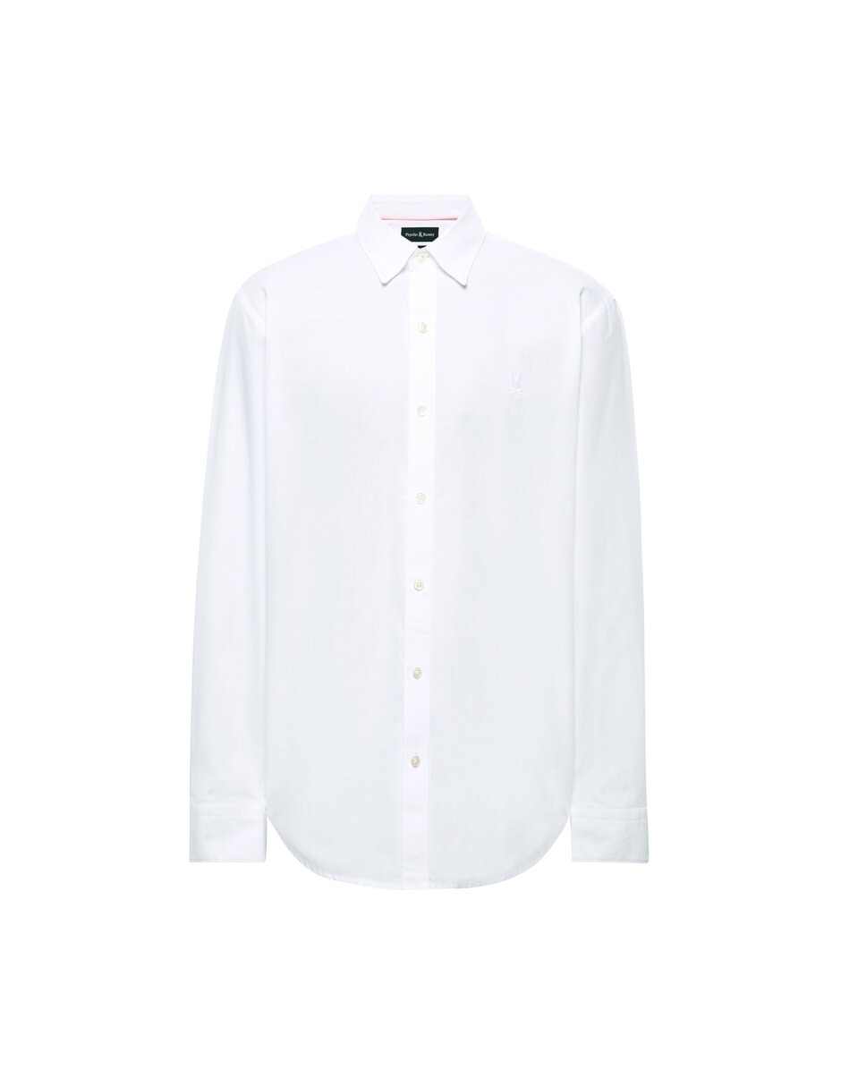 Camisa casual de algodón manga larga para hombre 2