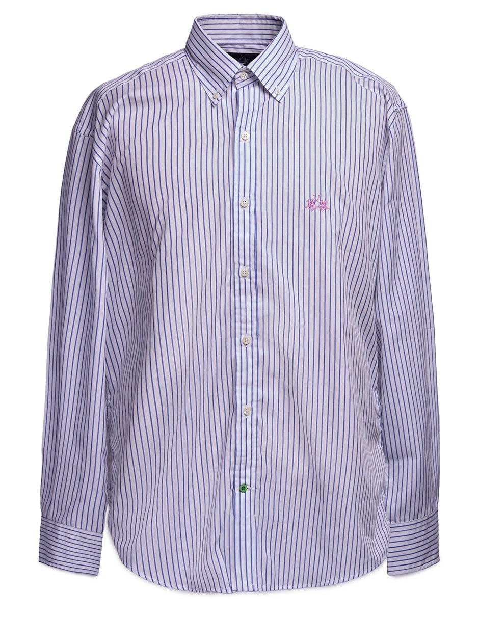 Camisa casual de algodón manga larga para hombre 3