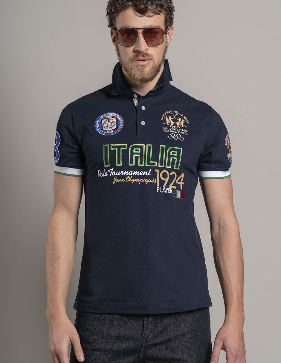 Playera tipo polo para hombre