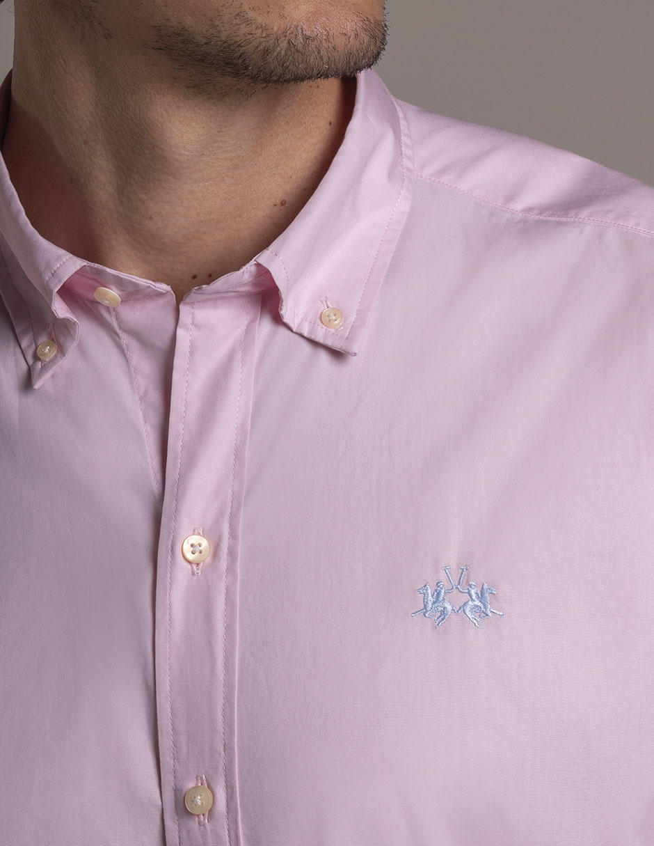 Camisa casual de algodón manga larga para hombre 5