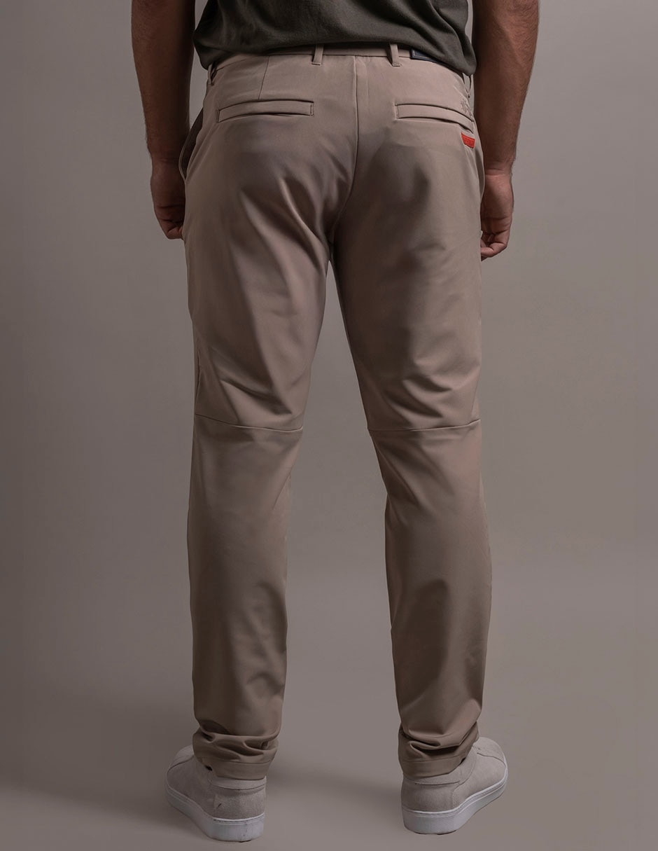 Pantalón chino de algodón para hombre 4