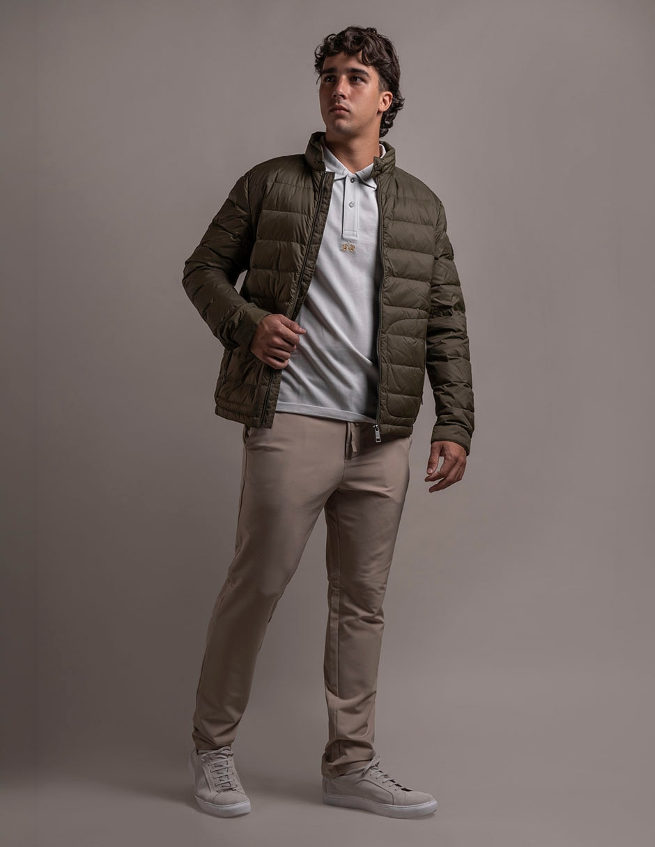 Pantalón chino de algodón para hombre 2