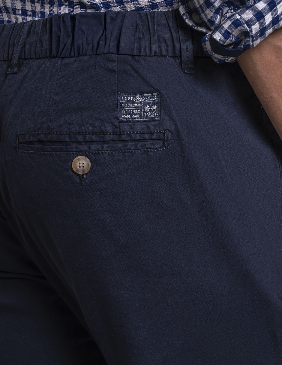 Pantalón chino de algodón para hombre 5