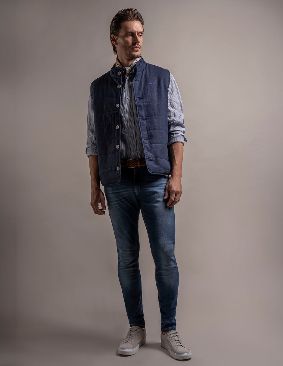 Chaleco con bolsillos para hombre 2