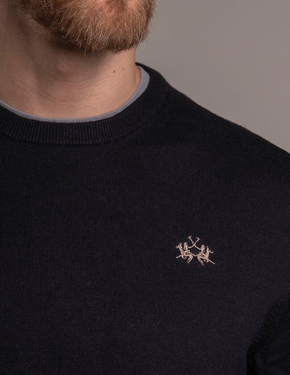 Suéter cuello redondo para hombre 5