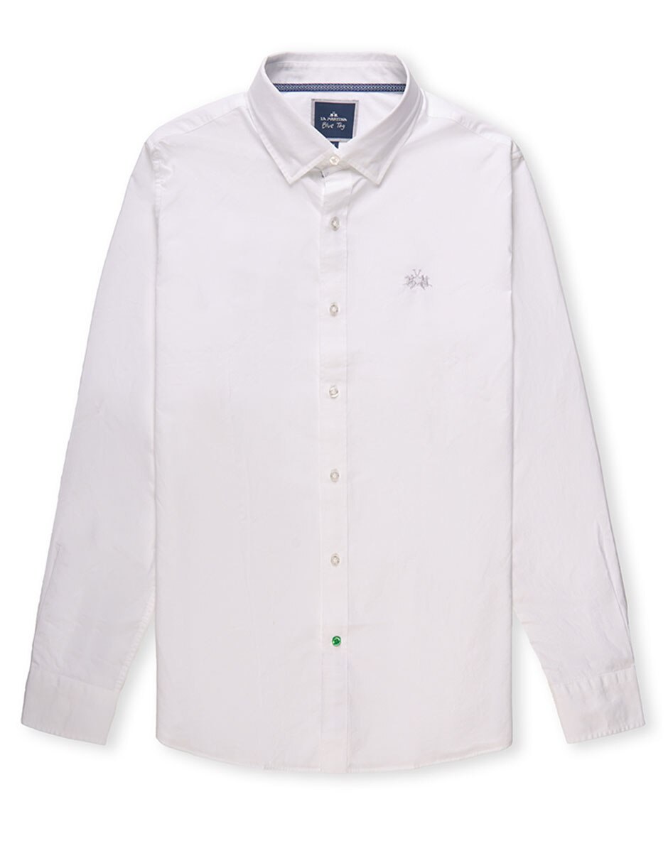 Camisa casual de algodón manga larga para hombre 3