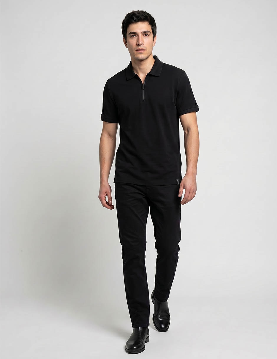 Playera tipo polo Perry Ellis para hombre