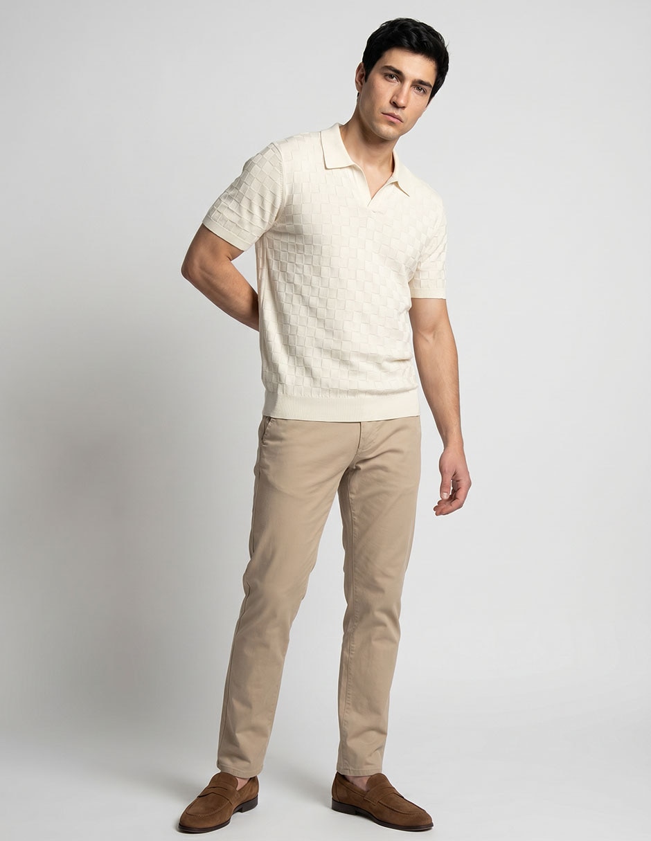 Playera tipo polo para hombre