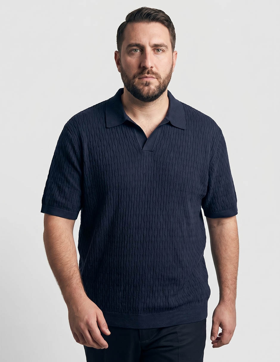 Playera tipo polo para hombre