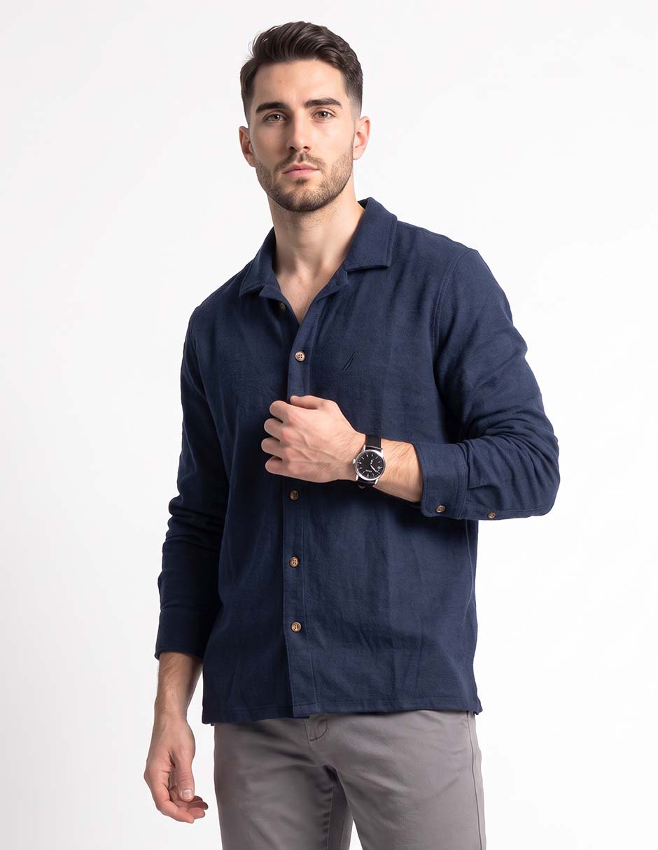 Camisa casual manga larga para hombre Camisa casual manga larga para hombre