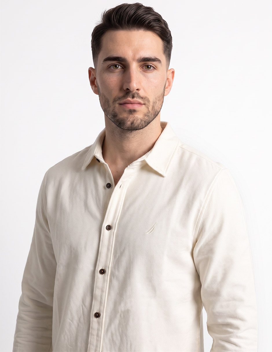 Camisa manga larga para hombre 2