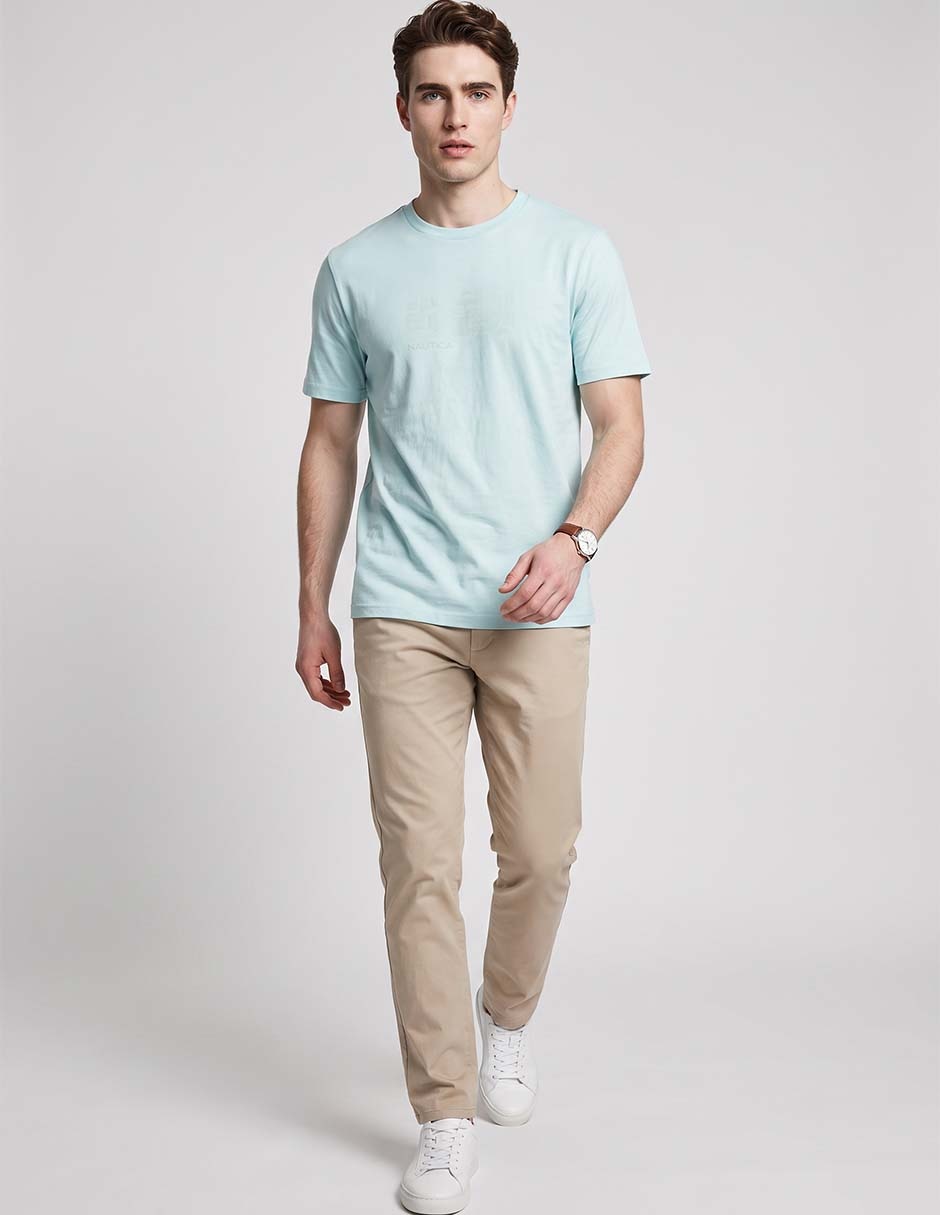 Playera cuello redondo para hombre 3