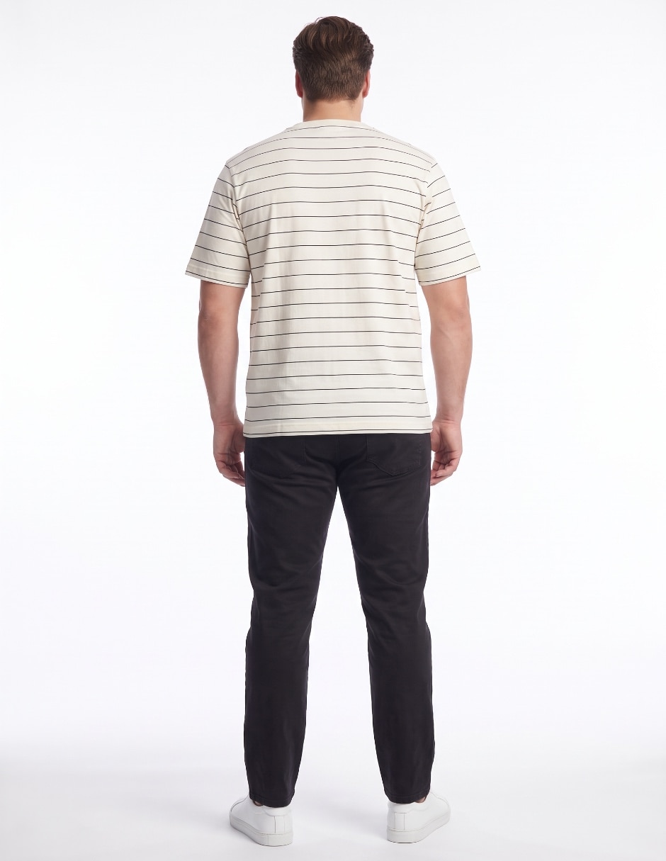Playera cuello redondo para hombre 2