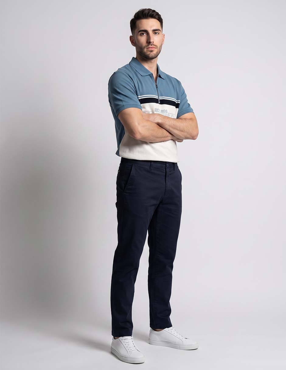Playera tipo polo para hombre