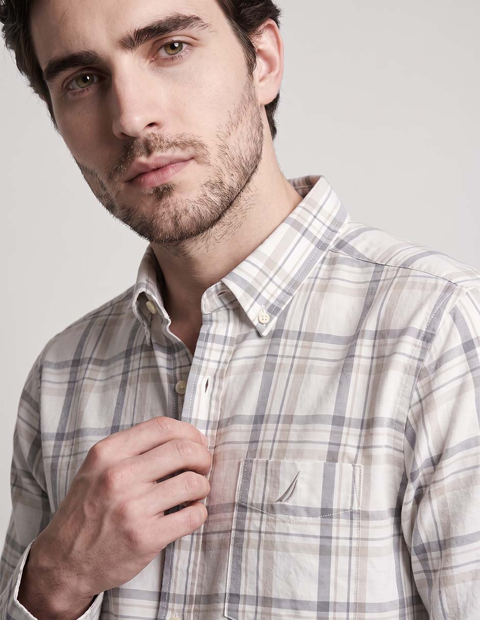 Camisa manga larga para hombre 3